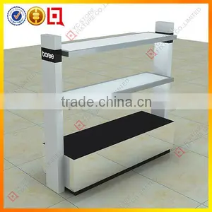Modern Designed Shoes Island Display Rack With 3 Shelves thumbnail-2