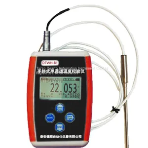 Handheld High Accuracy Single / Dual Channel Industrial Thermometer Used as Standard Temperature Reference in Thermal Laboratory thumbnail-1