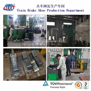 Low Friction Wagon Composite Brake Block Used in Africa thumbnail-5