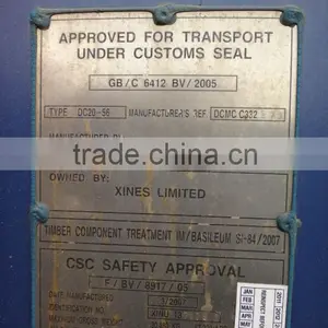 20ft Used Container International Standard With High Quality thumbnail-5