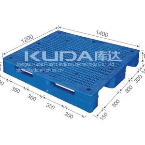 Industrial Pallet Solutions 1412B WGCZ PLASTIC PALLET(BUILT-IN STEL TUBE) From China thumbnail-1