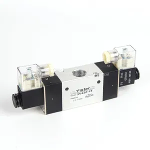 5 Port 12v Normally Open Electromagnetic Solenoid Valve 4V220-10 thumbnail-1