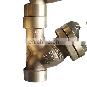 Y Type Strainer Manual Operation Mesh Copper B62 C95800 Body Materials BW End thumbnail-1
