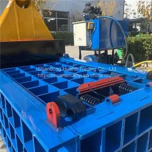 Thin Iron Barrel Metal Hydraulic Briquetting Machine Bicycle Frame Automobile Shell Compression Molding Machine thumbnail-1