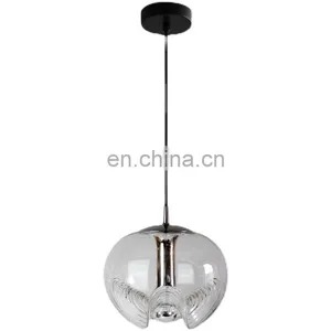 Medieval Bauhaus Glass Chandelier Nordic Designer Restaurant Decor Hanging Lamp Modern Minimalist LED Pendant Light thumbnail-1