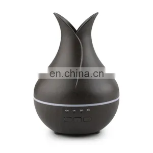 Hot Selling Easy Using 7 Color Led Light USB Wood Grain Air Humidifier thumbnail-5