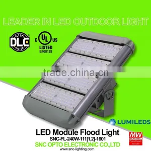 Shenzhen SNC Manufacturer Factory Price New High Lumen UL DLC Listed Outdoor Led Flood Light 240W thumbnail-1