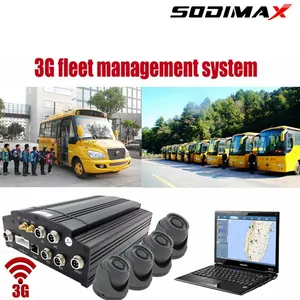 Vehicle CCTV HDD Mobile DVR 3G GPS Live Monitoring on Smartphone thumbnail-1