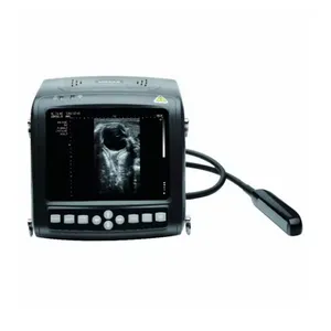 Veterinary Ultrasound Medical Vet Black and White Ultrasound Scanner With Rectal Probe thumbnail-3