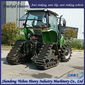 Customized Rubber Track Assembly for Tractor Modification to Increase Power thumbnail-4