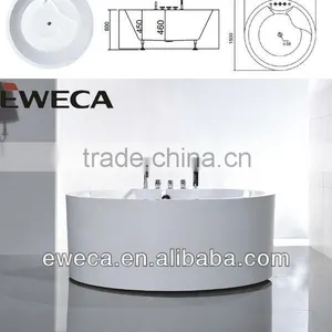 Round Bathtub With Seat thumbnail-1