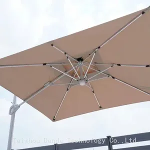 Aluminum 3*3m Double Roof Umbrella With Side Stand Outdoor Sunshade and Waterproof thumbnail-3