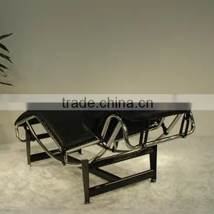 Living Room Furniture Genuine Leather LC4 Chaise Lounge thumbnail-5