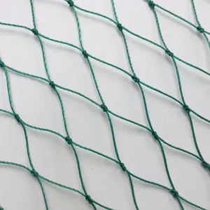 18-Strands 2CM 3CM 4CM Hole Size Heavy Anti Bird Netting,Poultry Aviary Knotted Polyethylene Protection Net thumbnail-3