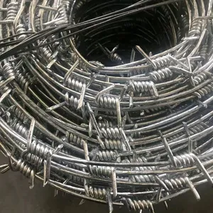 Galvanized Steel Chain Link Fence With Concertina Razor Barbed Wire for Perimeter Security thumbnail-2