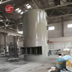 Fiberglass Reinforced Plastic (frp) Dry Tail Gas and Exhaust Gas Scrubber, Neutralize Tail Gas, Hydrochloric Acid Tail Gas Scrubbing and Purification Tower thumbnail-2