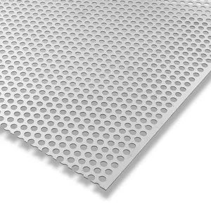 Stainless Steel Perforated Punched Plate for Industrial Use With Cutting Welding Bending Services thumbnail-3
