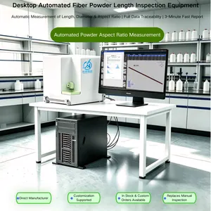 Desktop Standard Diameter Glass Fiber Powder Particle Length Automated Inspection Equipment thumbnail-1
