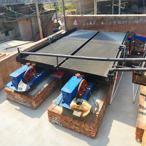 Tanzaina Gold Mining Equipment 6S4450 Gold Shaking Table Gravity Separation In Stock thumbnail-1