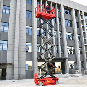 12m 14m Working Height Self-propelled Electric Platform Aerial Work Platform Man Lift Platform Hydraulic Scissor Lifts thumbnail-2