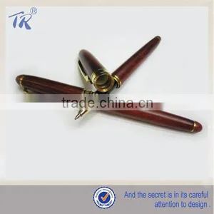Metal Refill Luxury Wooden Gel Pen thumbnail-1