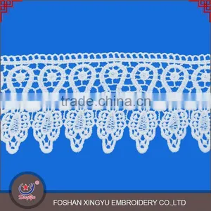 2016 New Fashion Wholesale Promotional Custom Dentelle Crochet Lace Trim for Dress Decoration thumbnail-2