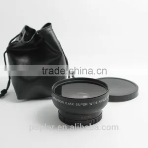 Universal 46mm 0.45X Wide Angle Macro Conversion Extra Lens Attachment for Camera DSLR Lens thumbnail-2