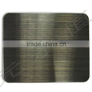304 Antique Brass Plating Stainless Steel Sheet for Decoration thumbnail-1