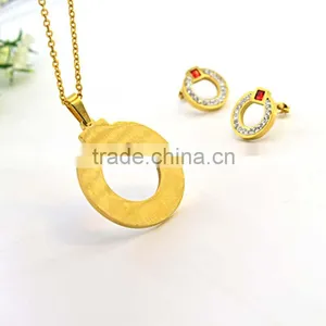 New Round Earring Designs Circle Pendant Fashionable Jewelry thumbnail-4