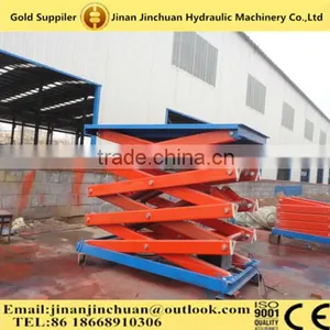 Customized Promotional Scissor Car Lift,stationary Hydraulic Scissor Lift Table thumbnail-2