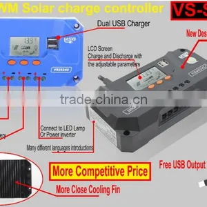 12V 24v 10A20A30A Solar Power System Solar Charge Regulator thumbnail-5