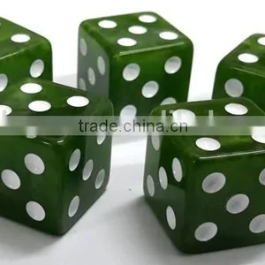 High Quality Resin Swirly Effect Dice thumbnail-3