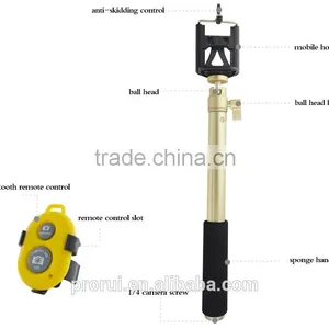 New Products 2016 Innovative Product Stability Multi-angle Rotation Laser With Selfie Stick With Mobilephone Clip thumbnail-2