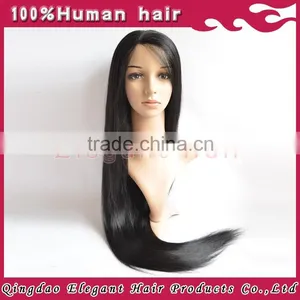 Best Seller Top Grade Full Thin Skin Cap Human Hair Lace Wigs thumbnail-6