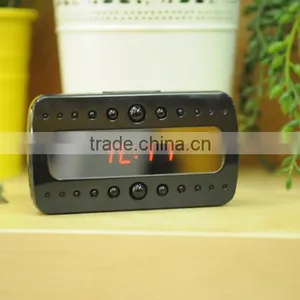 HD 1080P Alarm Clock Hidden Camera Clock With Battery and Long Time Recording Quality Choice thumbnail-3