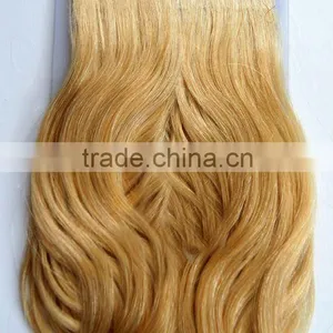 Blonde Color Cheap Hair Extensions,Pu Weft Tape Remy Hair Extensions thumbnail-1