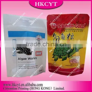Sea Feed Packaging Bag Foe Aluminum Foil/Customs Sea Food Packaging With Slide Zipper thumbnail-1
