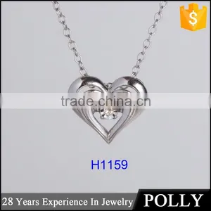 Wholesale Jewelry Accessory Heart Shape Pendant for Lady Dog Paw Pendant thumbnail-1