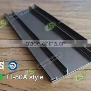 Durable Champange Brushed Aluminum Skirting Clips for Decoration thumbnail-3