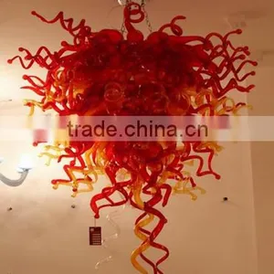 Fashion Creative Glass Ball Pendant Lamp, Hand Blown Glass Pendant Light for Chandelier RT8001 thumbnail-3