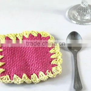 Handmade Round Mini Paper Coaster thumbnail-2