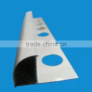 Aluminum Chrome Flooring Profile for Tile Trim thumbnail-2