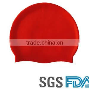 2016 New Style High Quality Silicone Rubber Swim Cap Customize Promotional thumbnail-2