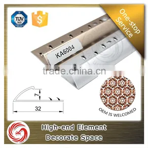 Z Shape Carpet Transiton Strips Carpet Trim Aluminium Carpet Cover Strips thumbnail-1