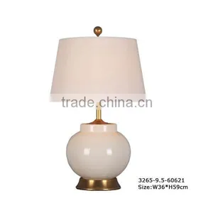 Modern Ivory Table Lamp With Ceramic thumbnail-5