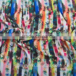 100%polyester Fabric Printing Digital Print Poly Fabric Polyester Crepe Printing Fabric thumbnail-4