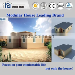 Fireproof and Earthquake Proof SABS and SGS Prefab Home Kits With Foamed Cement Board thumbnail-1