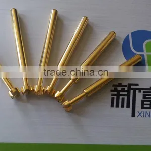 China Diameter 0.48 mm Au Plated Be Cu Spring Loaded PCB Test Probe Pin thumbnail-2