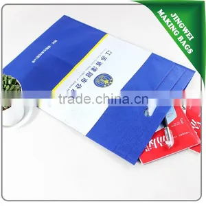 Best Selling High Quality Cheap Ultrasonic Non Woven Bag With Punched Handle thumbnail-4