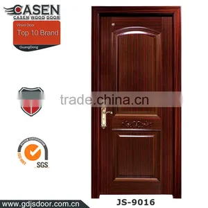 China Classic Mahogany Apartment Simple Design Wood Door for Exterior thumbnail-4